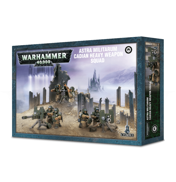 ASTRA MILITARUM CADIAN HEAVY WEAPON SQUAD