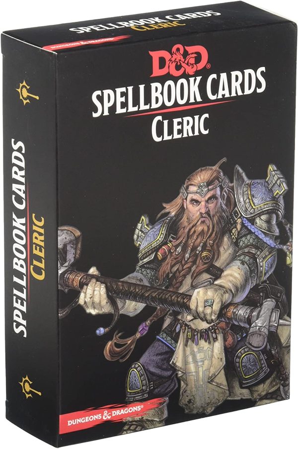 Dungeons and Dragons Cleric Spell Deck