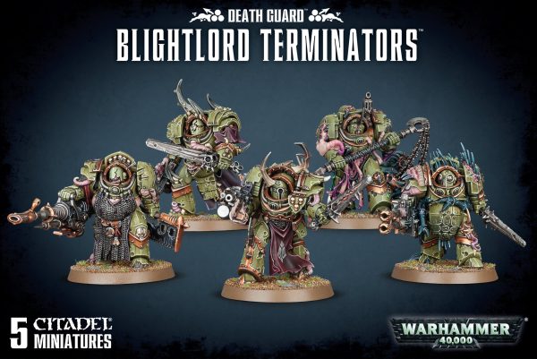 DEATH GUARD BLIGHTLORD TERMINATORS