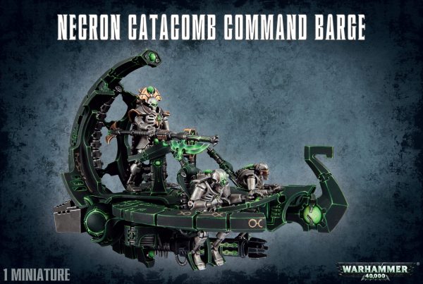 NECRON CATACOMB CMD BARGE/ANNIHIL. BARGE