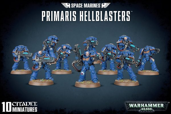 SPACE MARINES PRIMARIS HELLBLASTERS
