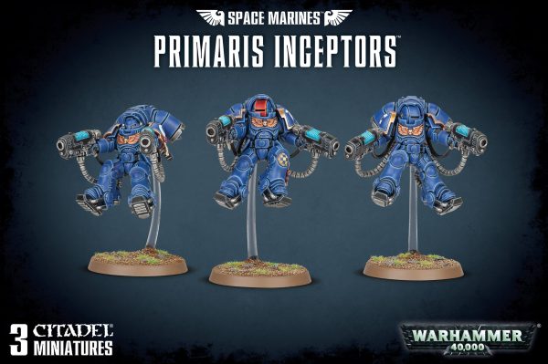 SPACE MARINES PRIMARIS INCEPTORS