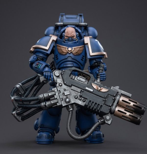 JOYTOY Warhammer 40K Ultramarines Primaris Eradicator Marcen Gage 1/18 Scale Figure