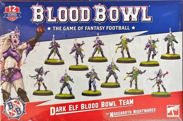 Blood Bowl - Dark Elf Team: The Naggaroth Nightmares