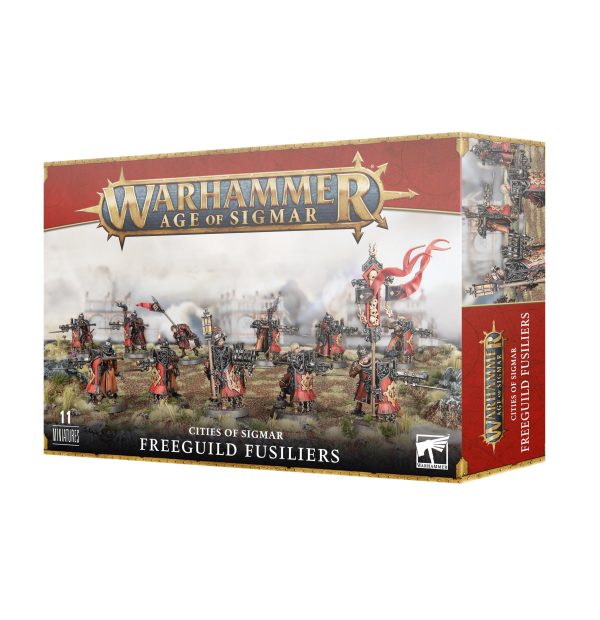 Age of Sigmar FREEGUILD FUSILIERS